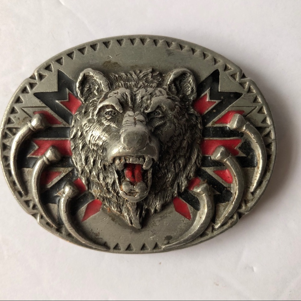 Siskiyou Bear Cave Spirit Belt Buckle 1981 - Picture 5 of 5